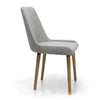 Hawksmoor Capri Flax Effect Grey Weave Dining Chair (Pair)