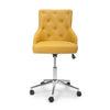 Hawksmoor Rocco Leather Match Yellow Office Chair