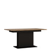 Axton Belmont  Extending Dining Table + 6 Milan High Back Chair Black