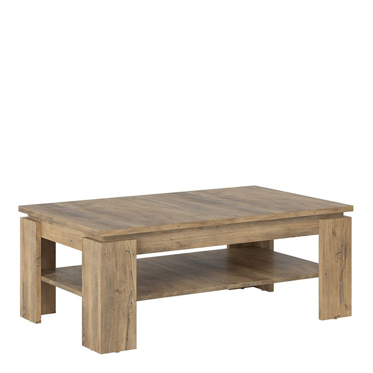 Axton Marlo Large Coffee Table In Chestnut And Matera Grey