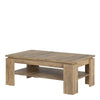 Axton Marlo Large Coffee Table In Chestnut And Matera Grey