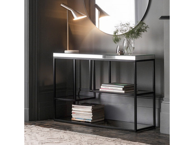 Hudson Living Pippard Console Table Black