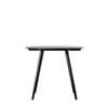 Mayfield Brunswick Black Round Wood Dining Table 900mm