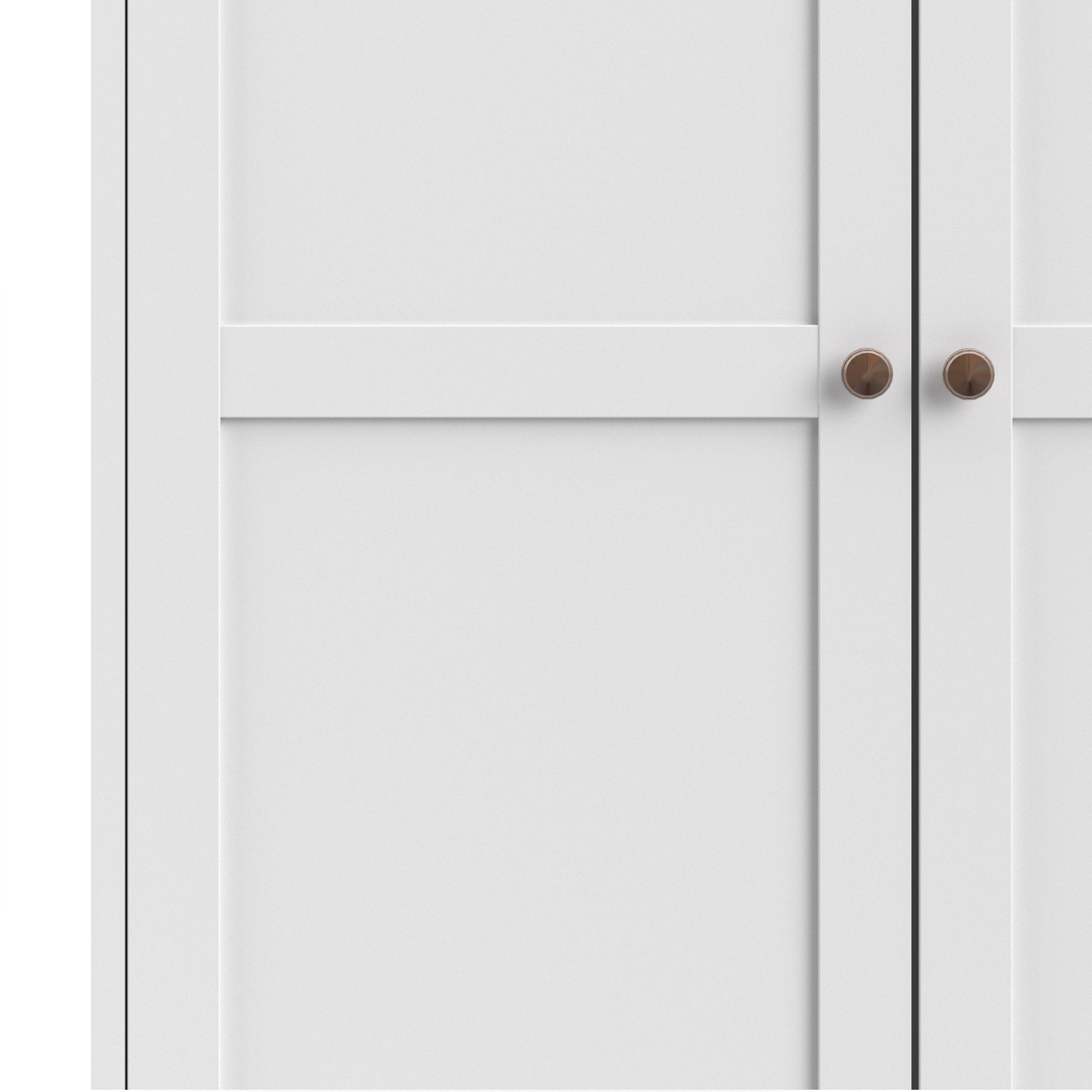 Axton Westchester Wardrobe with 2 Doors in White