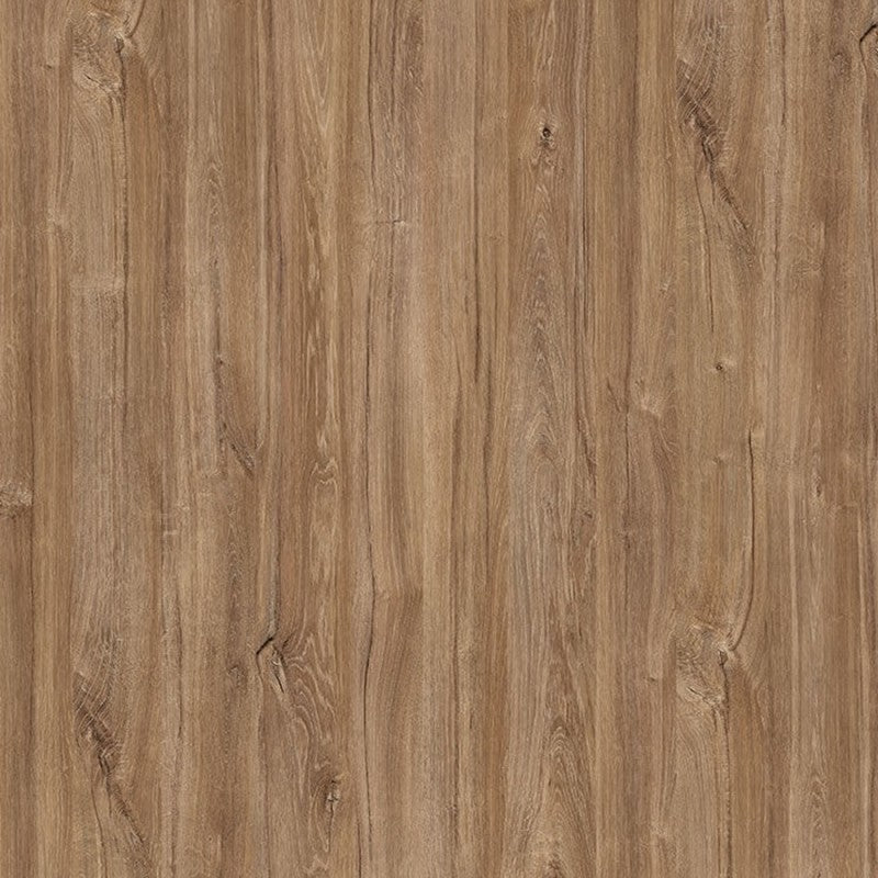 Axton Harding 180 cm Double Bed In Stirling Oak With Matt Black Fronts