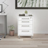 Axton Trinity Mobile cabinet in White