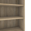Axton Trinity Bookcase 4 Shelves with 2 Drawers and 2 Doors in Oak