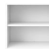 Axton Trinity Bookcase 4 Shelves with 2 Doors in White