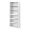 Axton Trinity Bookcase 5 Shelves in White