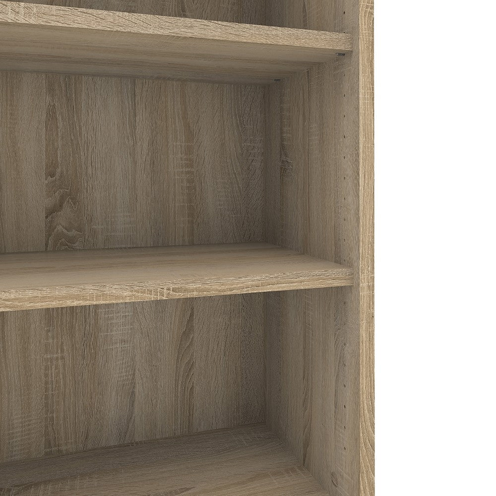 Axton Trinity Bookcase 2 Shelves In Oak