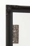 Carrington Baroque Black Shabby Chic Design Wall Mirror 106 x 76 CM