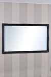Hamilton Black Shabby Chic Design Leaner Mirror 168 x 107 CM