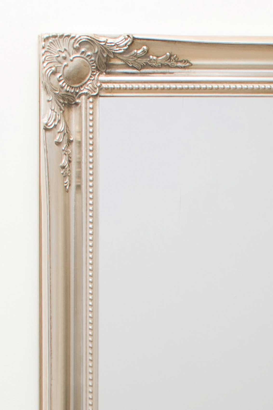 Carrington Vintage Silver Baroque Antique Design Full Length Mirror 198 x 76 CM