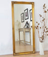 Carrington Vintage Gold Baroque Antique Design Large Dress Mirror 167 x 76 CM