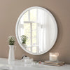 Yearn Contemporary Classic Circle White Mirror
