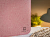 Ging-Ko Large Fabric Smart Book Light - Blush Pink