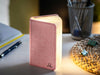 Ging-Ko Mini Fabric Smart Book Light - Blush Pink