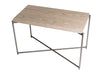 Gillmore Space Iris Rectangle Side Table Weathered Oak Top