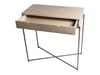 Gillmore Space Iris Small Console Table With Drawer In Weathered Oak Top