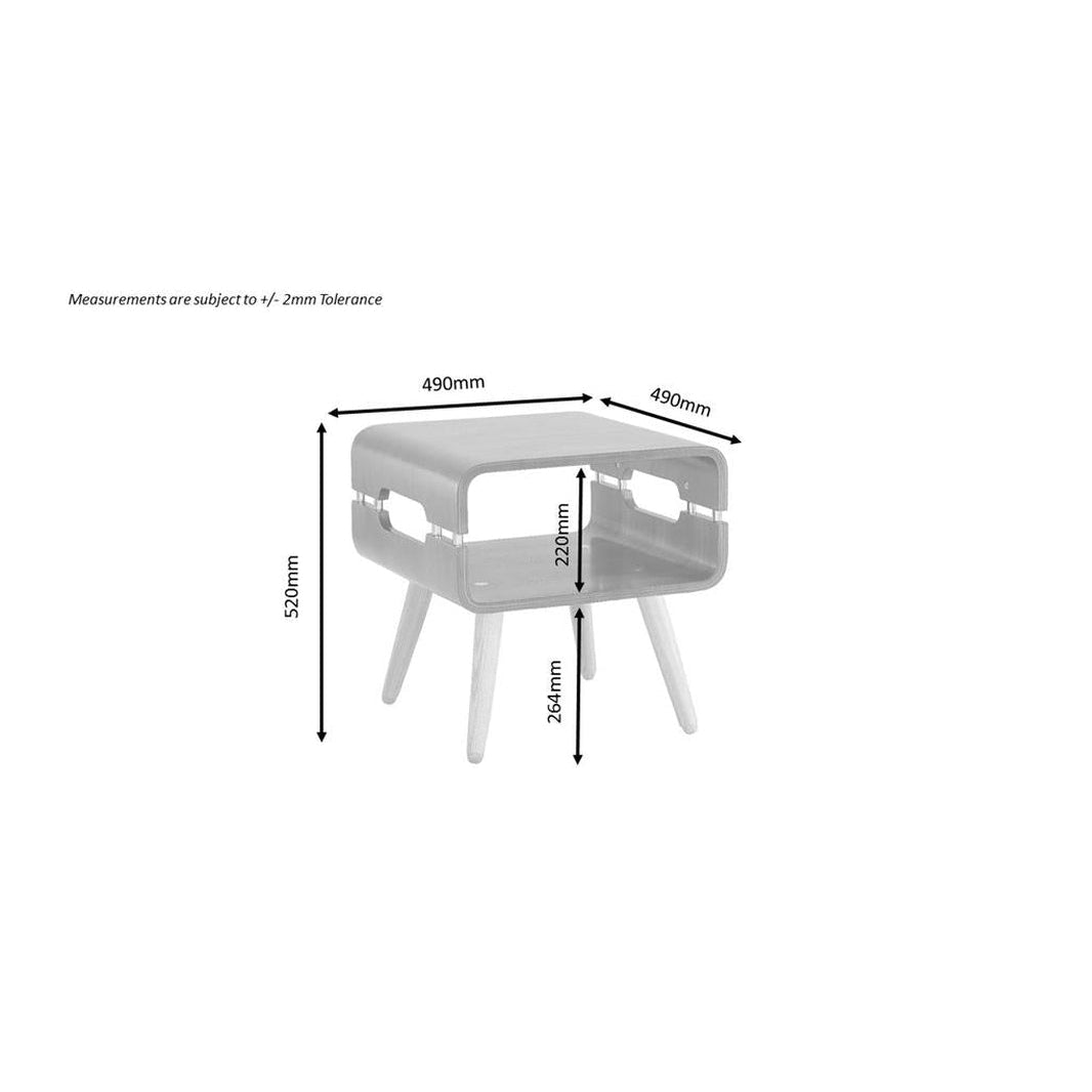 Jual Furnishings Havana Walnut Lamp Table
