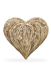 Bodiam Raby Driftwood Heart Large Wall Deco