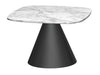 Gillmore Space Oscar Square Side Table White Marble