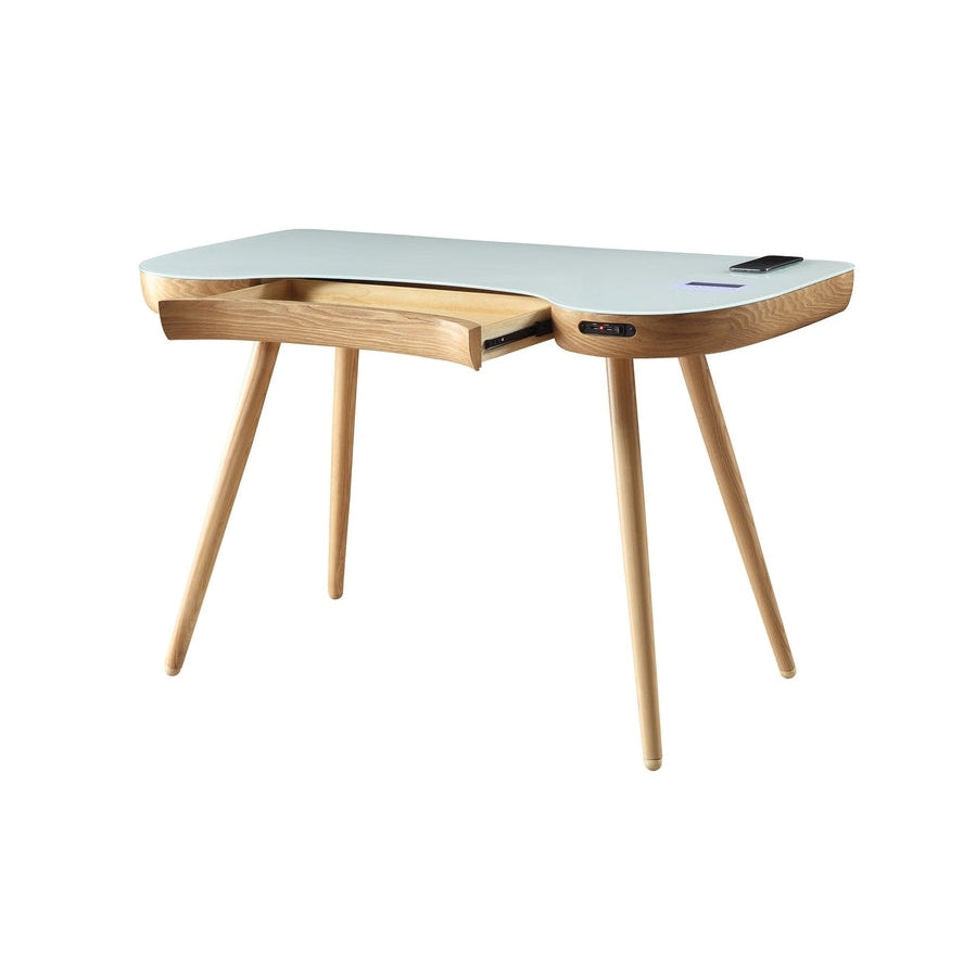 Smart desk hot sale white
