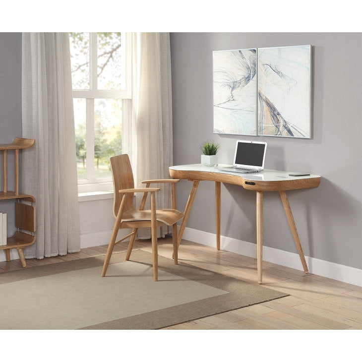 Collection 1 integrated charging clearance station secretary desk