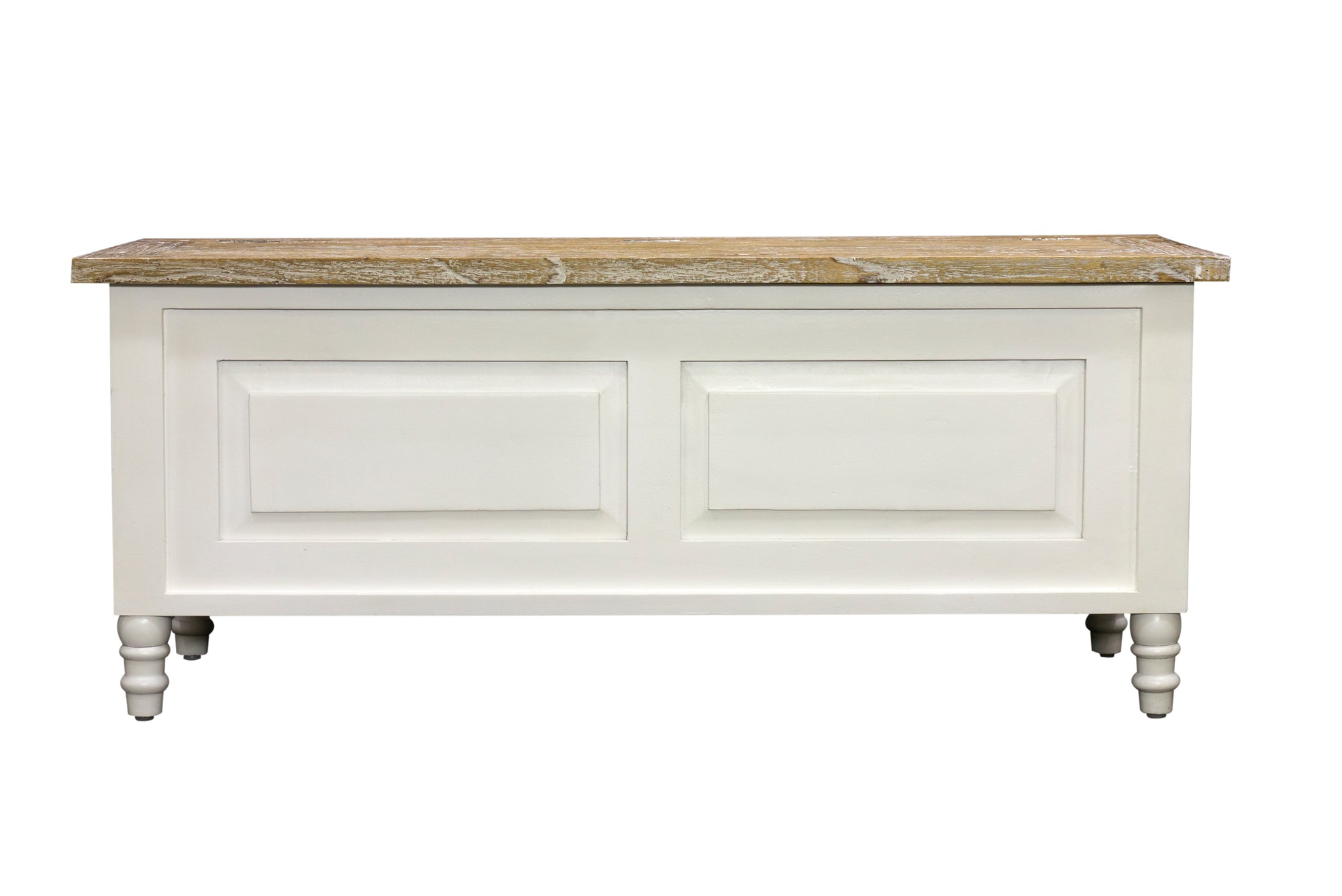 Bodiam Rochester Storage Bench or Trunk Antique White