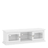 Axton Westchester TV Unit - Wide - 2 Doors 1 Shelf In White
