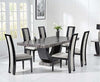 Rivilino 170cm Dark Grey Marble Dining Table