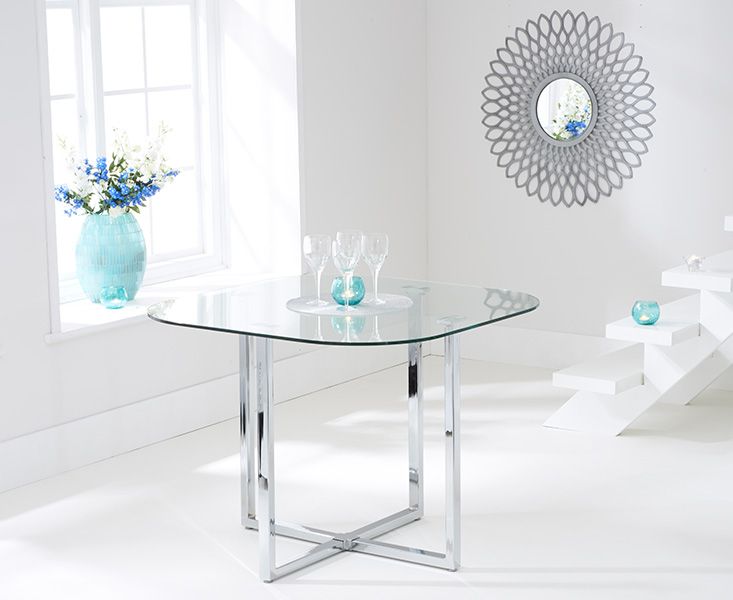 6 seater top stowaway dining set