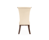 Almeria Cream Leather Dining Chair (Pairs)