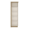 Axton Woodlawn Bookcase (RH) In Riviera Oak/White High Gloss