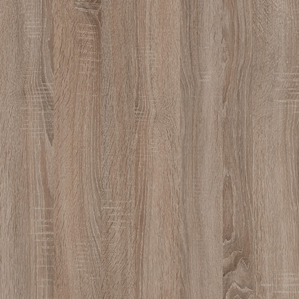 Axton Norwood 1 Door Wall Cupboard (LH Door) In White With A Truffle Oak Trim