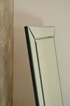 Carrington All Glass Modern Cheval Mirror 170 x 58 CM