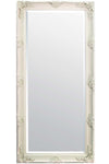 Carrington Cream Baroque Ornate Flourish Full Length Mirror 164 x 78 CM