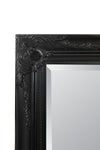 Carrington Baroque Baroque Black Large Leaner Mirror 140 x 109 CM