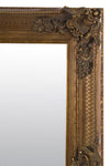 Carrington Gold Baroque Ornate Flourish Large Wall Mirror 110 x 79 CM