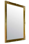 Carrington Vintage Gold Antique Baroque Design Wide Wall Mirror 137 x 106 CM