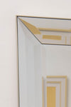 Carrington All Glass Modern Leaner Mirror 165 x 78 CM