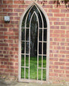 Carrington Gothic Arch Large Garden Mirror 150 x 61 CM