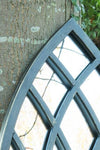 Carrington Rustic Arch Large Garden Mirror 140 x 40 CM