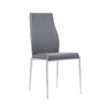 Axton Bronxdale 160 cm Dining Table + 4 Milan High Back Chair Grey