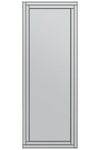 Carrington Loxley All Glass Bevel Free Standing Cheval Dress Mirror 5ft7 x 1ft11 170cm x 58cm