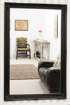 Carrington Baroque Black Leaner Mirror 170 x 109 CM