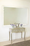 Carrington Baroque Vintage White Antique Design Large Leaner Mirror 5ft7 x 3ft7 172 x 111CM
