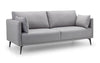 Julian Bowen Rohe 3 Seater Sofa Light Grey