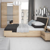 Axton Eastchester 140cm Double Bed Frame With Lift Up Frame Inc Slats In Oak