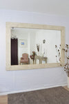Carrington Light Natural Wood Extra Large Wall Mirror 213 x 152 CM